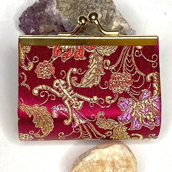 Handbags - Cute and Small Little & Structured Asian Style Wallet for Change or Small Bills